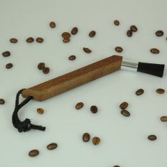 Reinigungsbürste aus Holz abgewinkelt